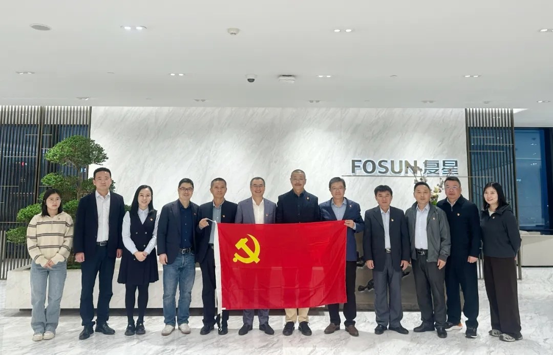 乐鱼网站与复星集团、南钢集团共同探讨党建引领发展新路径