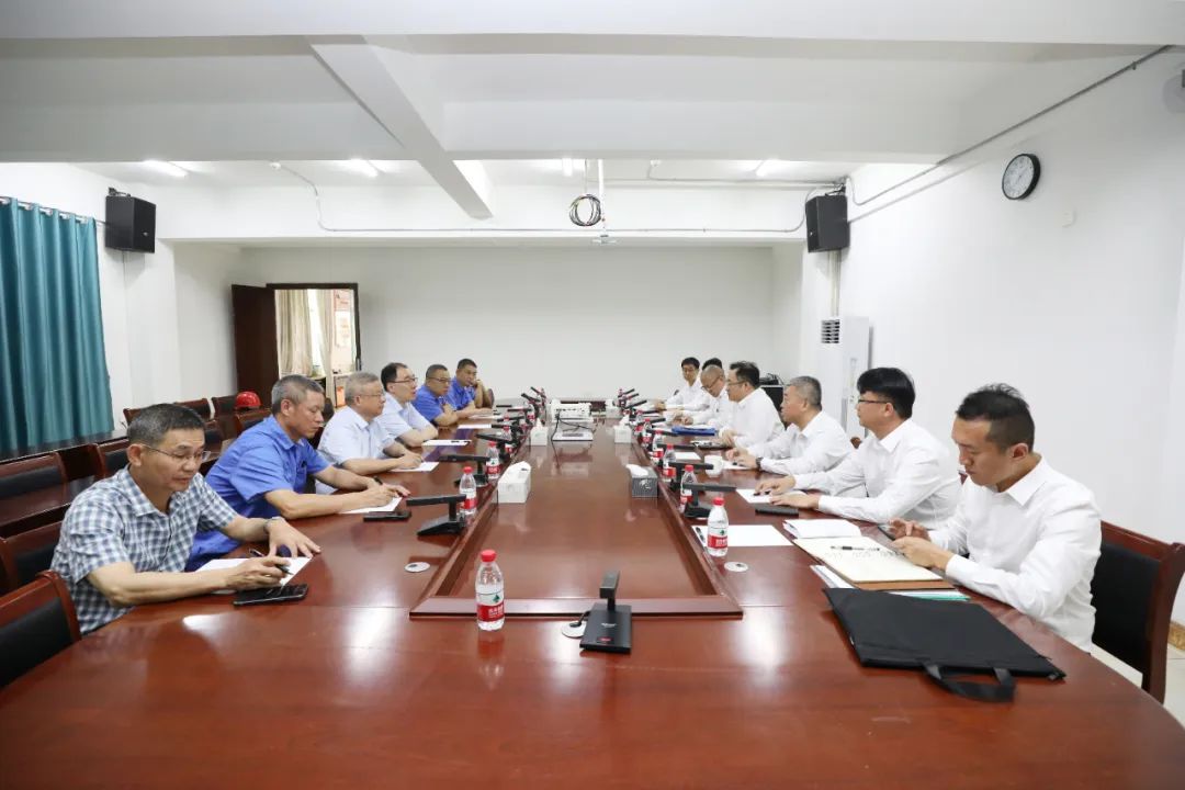 中海石油气电集团到访leyu.乐鱼(集团)数码股份有限公司官网
