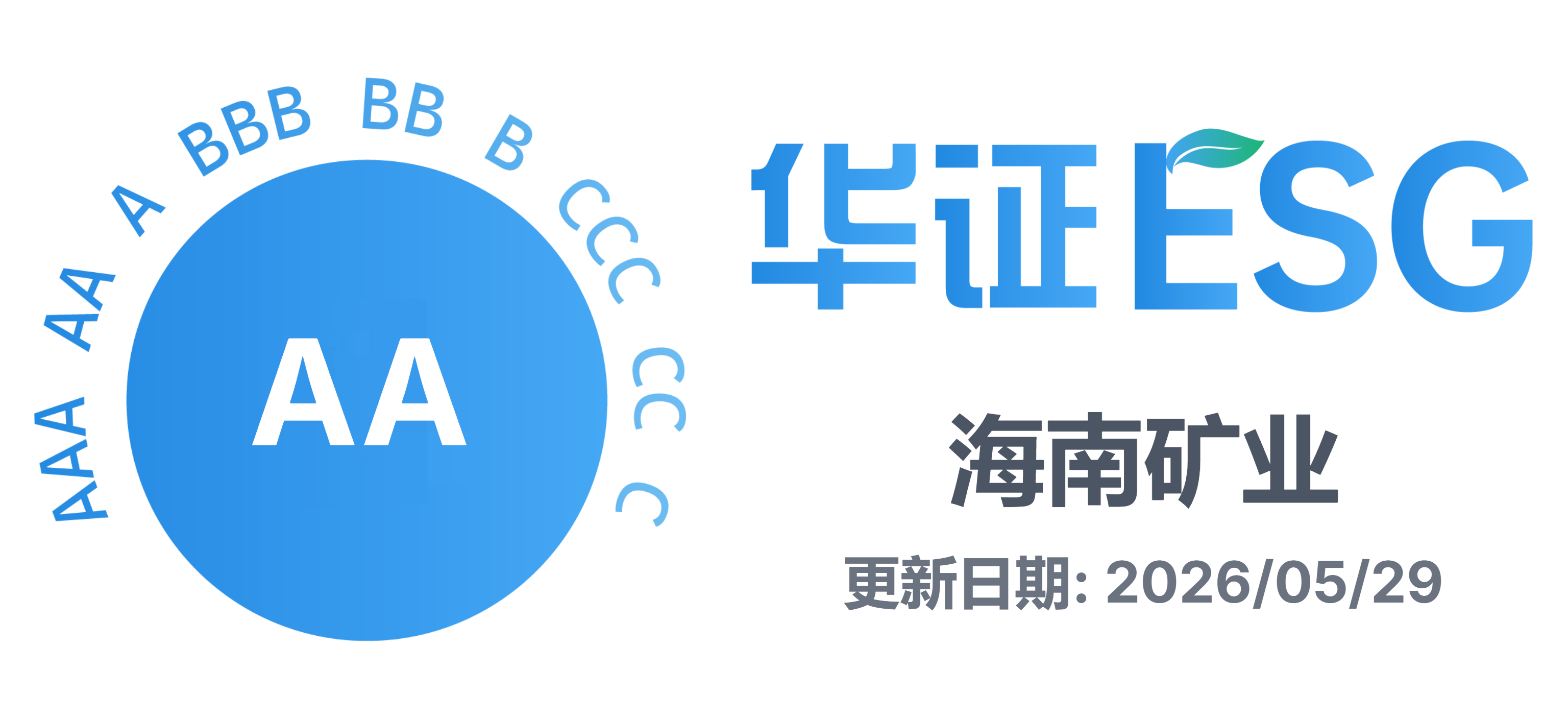 leyu.乐鱼(集团)数码股份有限公司官网
华证ESG评级跃升至AA级